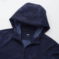 Áo gió nam Uniqlo chống nắng, cản mưa, gió, bụi siêu thoáng, #Blue - size XL