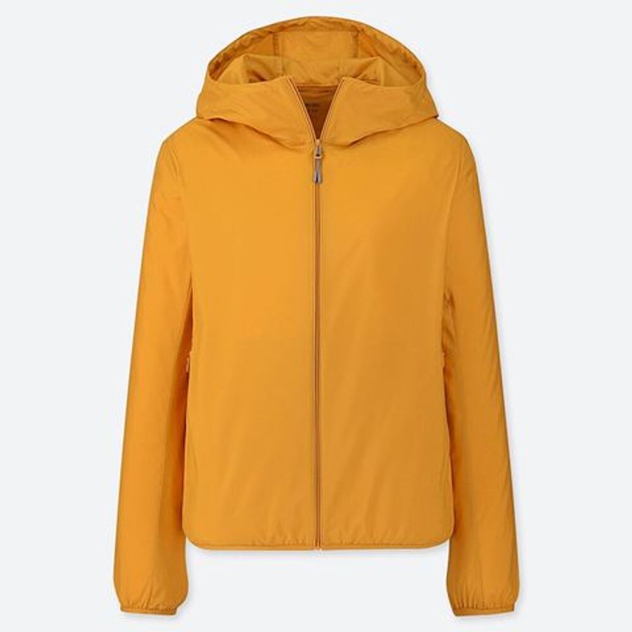 Áo gió nữ Uniqlo chống nắng, cản mưa, gió, bụi...siêu thoáng, nhẹ, 47 Yellow (new)