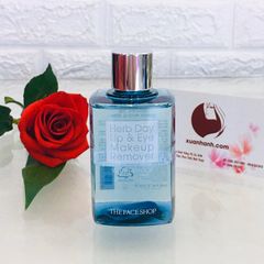 Tẩy Trang mắt & môi The Face shop Herb Day Lip And Eye Remover Waterproof, 130ml