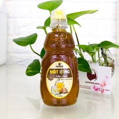 Mật ong Tam Đảo Honeco + Sữa Ong Chúa tươi 10% tăng cường sức khỏe, sinh lý, 360g