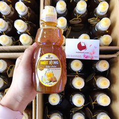 Mật ong Tam Đảo Honeco + Sữa Ong Chúa tươi 10% tăng cường sức khỏe, sinh lý, 360g