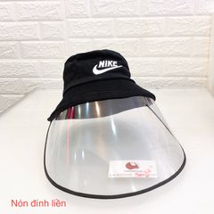 Nón vành vải thời trang kèm tấm chắn bảo vệ tối đa cho mùa dịch, freesize