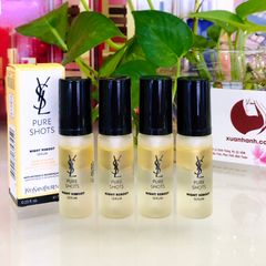 Combo serum Yves Saint Laurent Pure Shots Night Reboot cấp nước, tái tạo, phục hồi da, 7mlx4