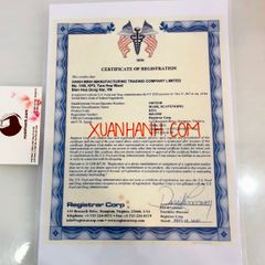 Khẩu trang y tế kháng khuẩn Hamita 3 lớp, chuẩn y khoa, hộp 50 cái, trắng. 