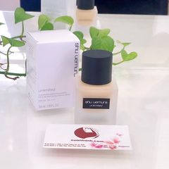 Kem Nền Shu Uemura Breathable SPF 24/PA+++ che phủ, bền màu, #774  Light Beige