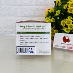 Khẩu trang y tế kháng khuẩn Hamita than hoạt tính, 4 lớp chuẩn y khoa, hộp 50 cái #xám - Mua 2 Tặng 1