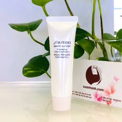 Sữa rửa mặt Shiseido White Lucent làm trắng sạch da, mềm mượt 30ml(new)