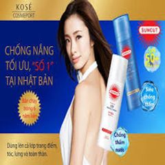 Xịt chống nắng Kose UV Protect Spray SPF50+/PA++++ sử dụng toàn thân 90g