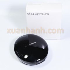 Case Shu Uemura The Lightbulb hộp phấn nền tròn và bông phấn 2 mặt