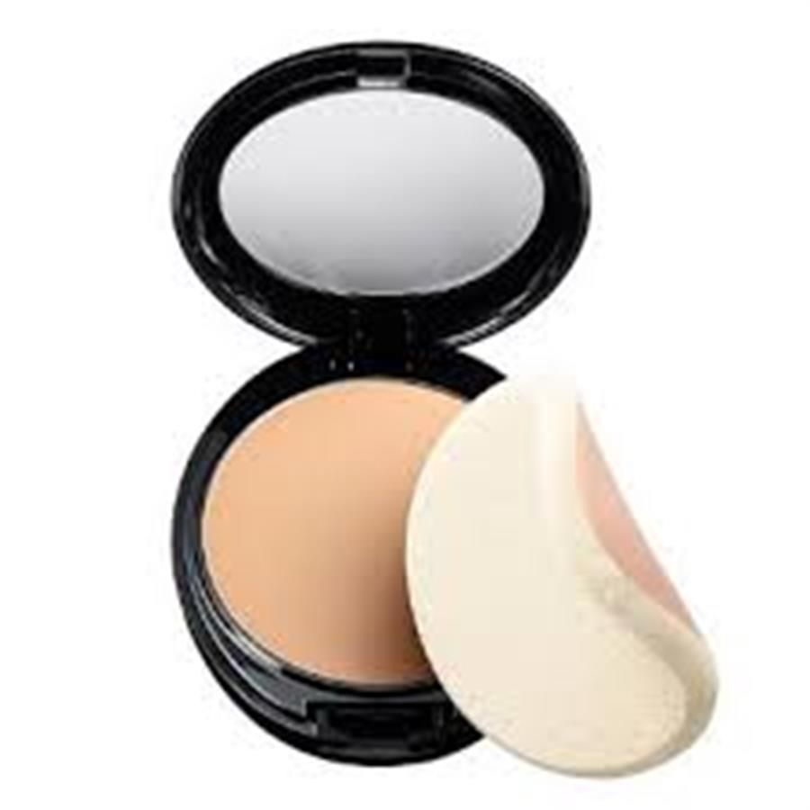 Case Shu Uemura The Lightbulb hộp phấn nền tròn và bông phấn 2 mặt