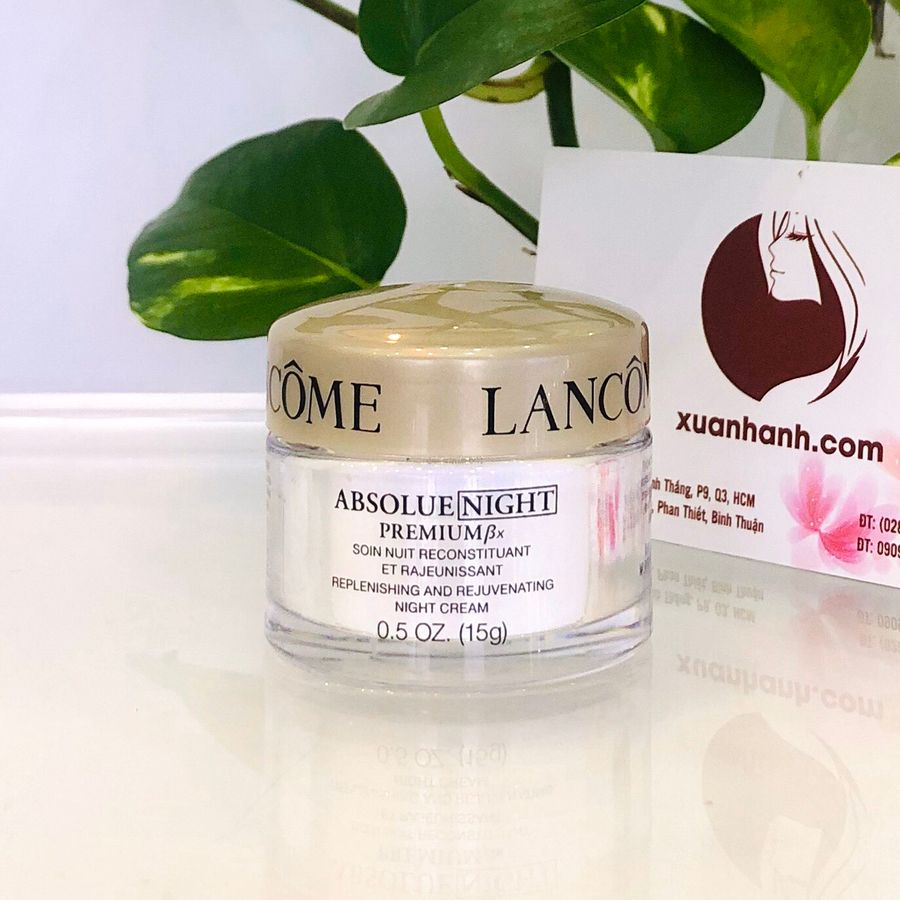 Kem dưỡng Lancome Absolue Night Premium βx  trẻ hóa da (đêm, nắp vàng) 15ml