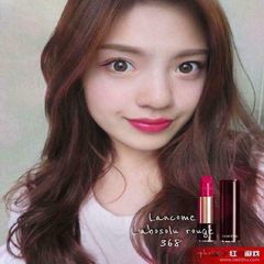 Son Lancome L'absolu Rouge 368 Rose dòng son cao cấp màu hồng hoa