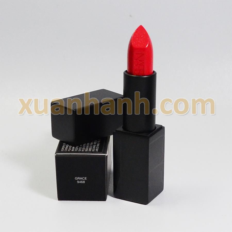 Son Nars Audacious chất kem mềm, che phủ tốt, bám màu # Grace