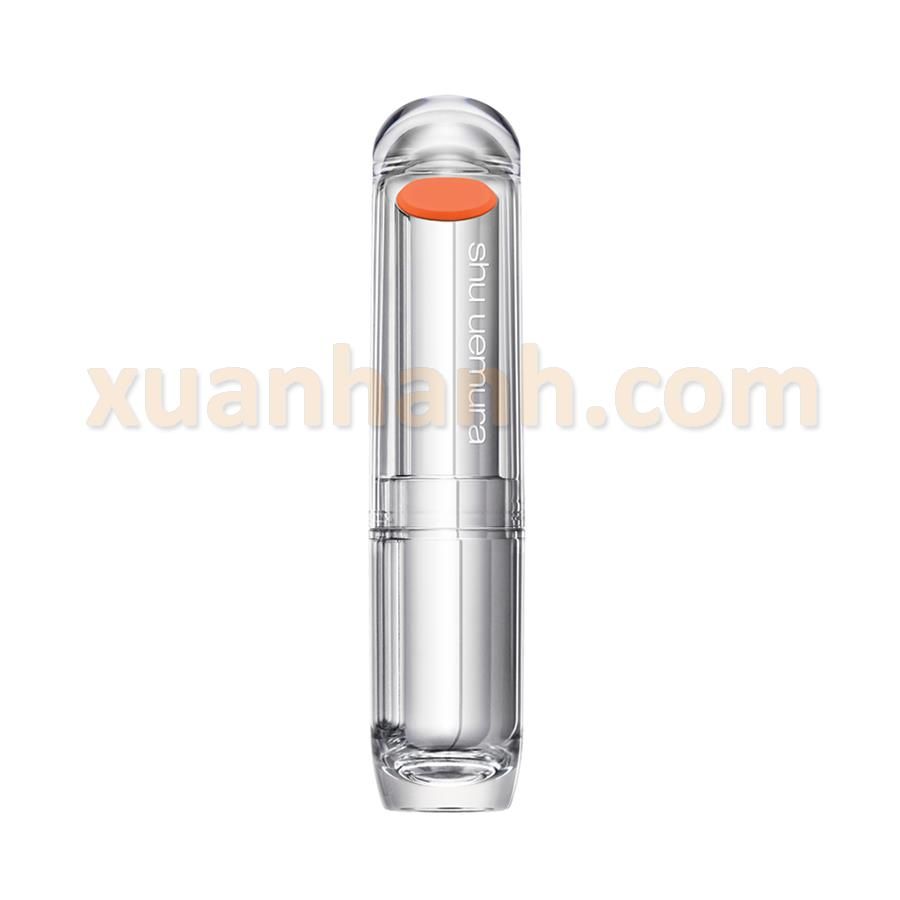 Son Shu Uemura Sheer Shine rực rỡ, mềm mướt, lên và giữ màu tốt #OR550