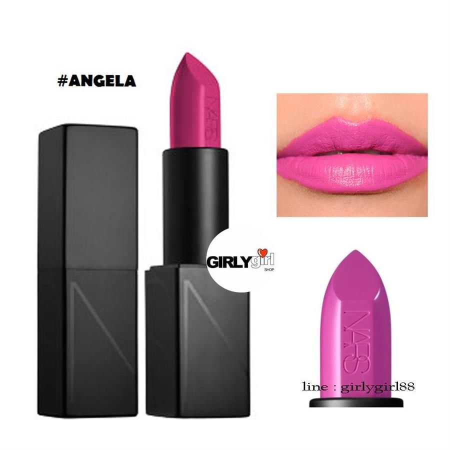 Son Nars Audacious chất kem mềm, che phủ tốt, bám màu # Angela