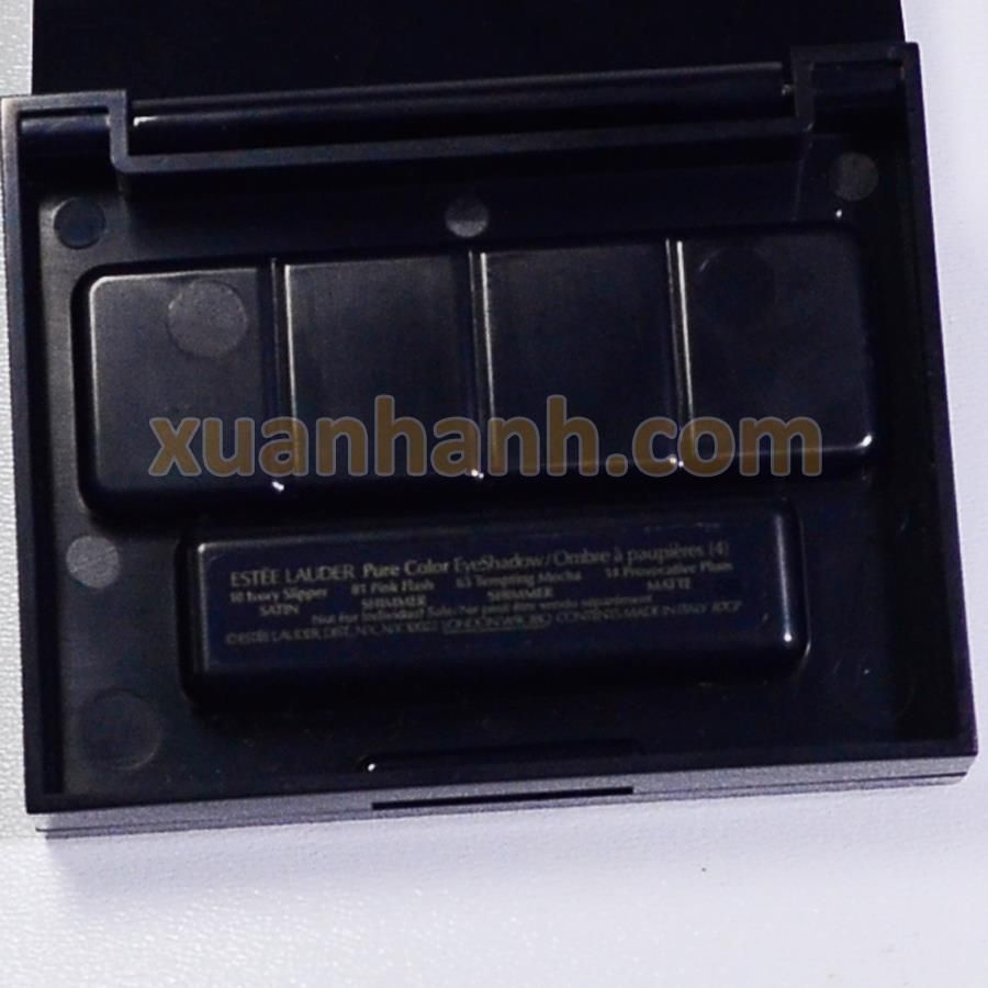 Hộp 4 màu mắt Estee Lauder Pure Color xu hướng nude nâu, xám mới nhất.