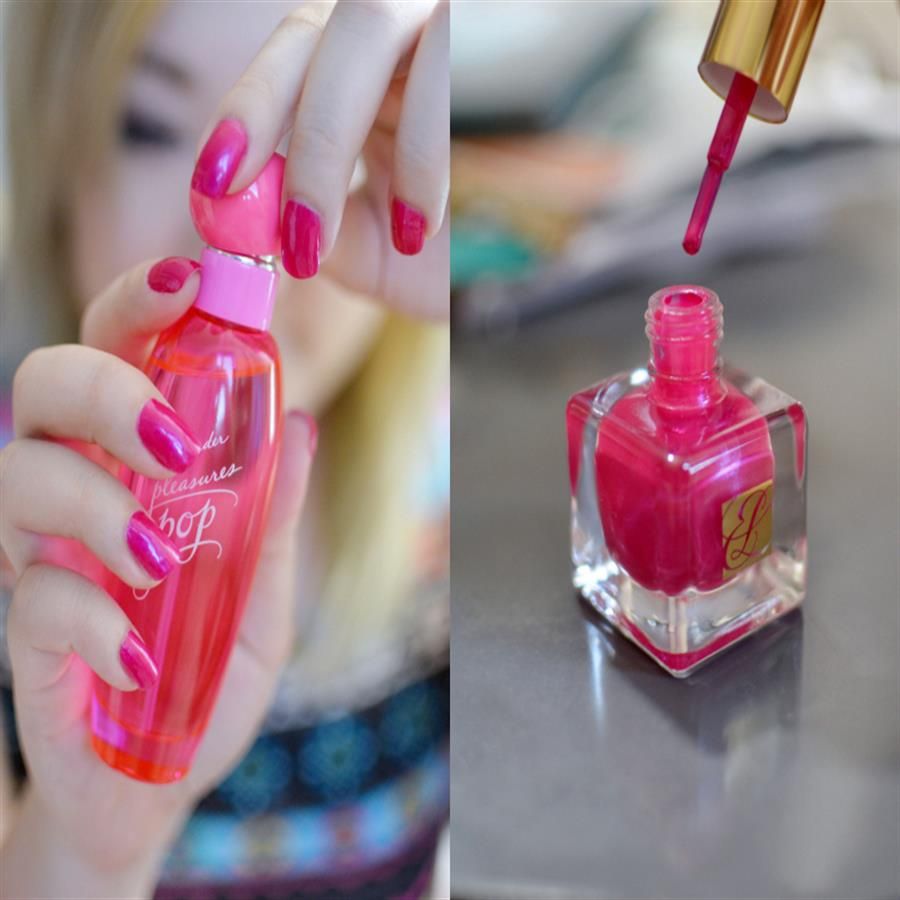Sơn móng Estee Lauder Pure Color 06 Berry Hot hồng tươi, trẻ trung, nổi bật