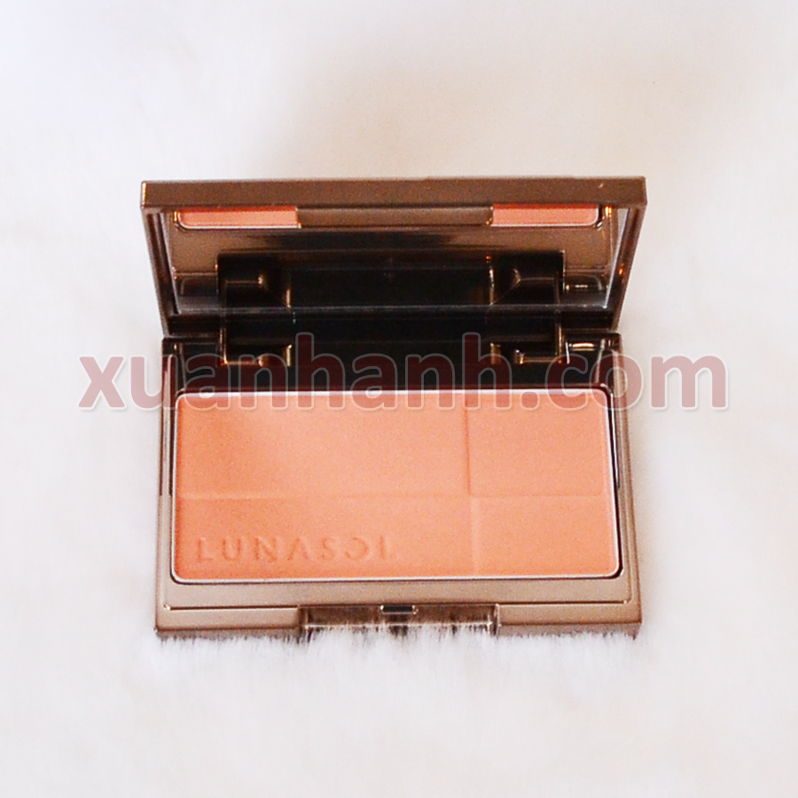 Phấn má hồng Kanebo Lunasol cam sáng đẹp, sang trọng rất Tây, 05