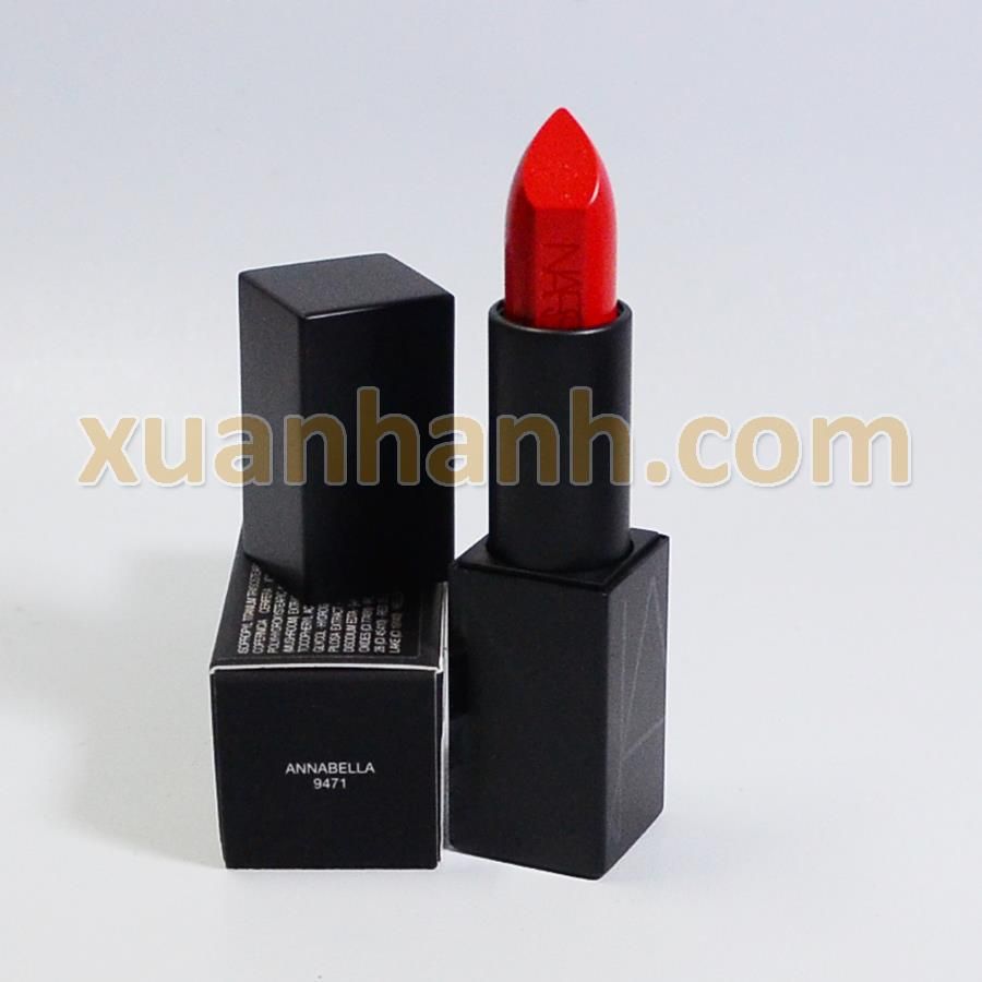 Son Nars Audacious chất kem mềm, che phủ tốt, bám màu # Annabella