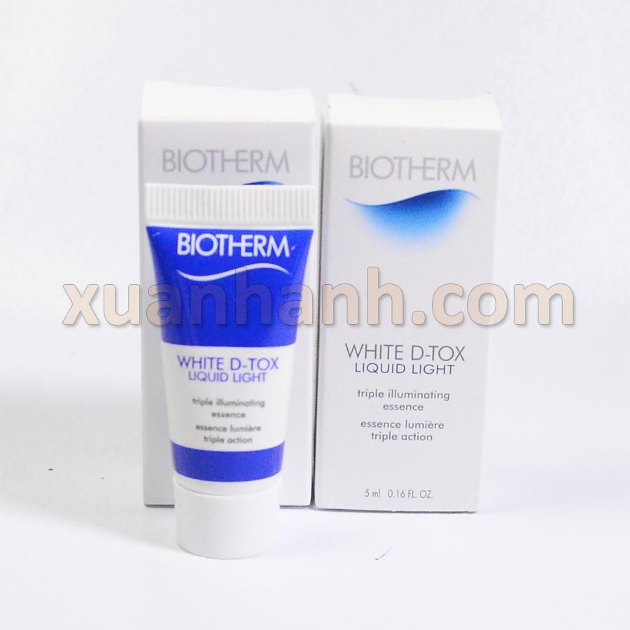 Tinh chất Biotherm White D-Tox trắng da (5mlx2)