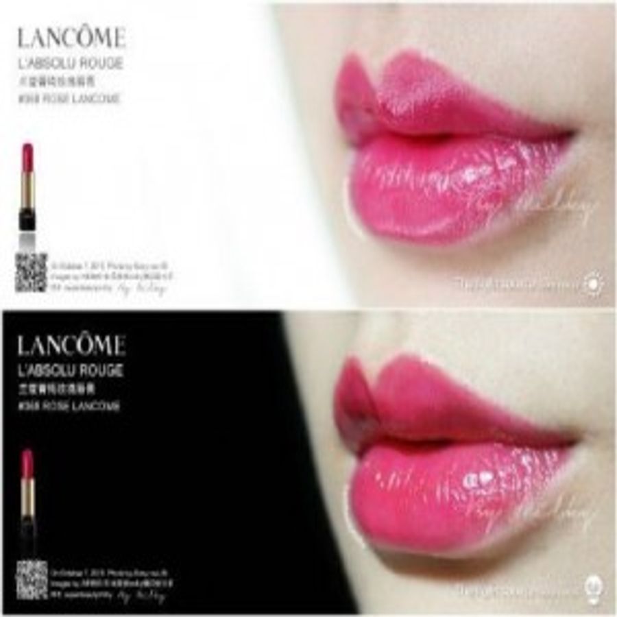 Son Lancome L'absolu Rouge 368 Rose dòng son cao cấp hồng hoa, mini