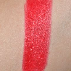 Son Lancome Color Design Red Haute đỏ đậm hơi ánh cam, son kem lì, 4g tách set