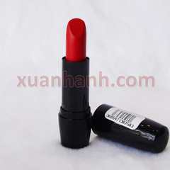 Son Lancome Color Design Red Haute đỏ đậm hơi ánh cam, son kem lì, 4g tách set