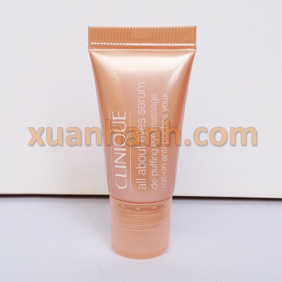 Serum đặc trị thâm quầng, bọng mắt Clinique All About Eyes bi lăn massage