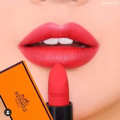 Son Hermes Rouge Matte Lipstick hồng san hô trẻ trung, nữ tính #46 Rouge Exotique