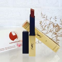 Son Yves Saint Laurent The Slim #18 Reverse Red, đỏ mận siêu sang
