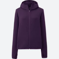 Áo chống nắng Uniqlo Airism UV Cut thun lạnh, 77 Purple size M
