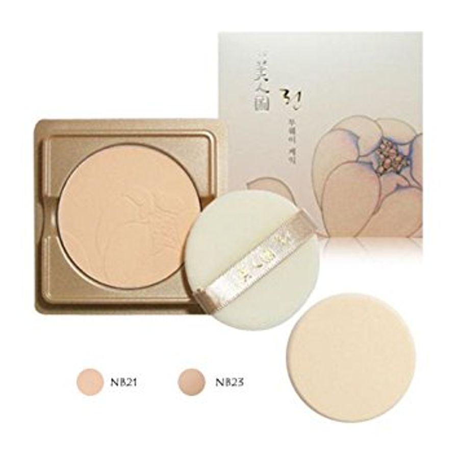 Phấn phủ The Face Shop Đông Y SPF35/PA+++ dùng được cả dạng ướt và khô, NB23