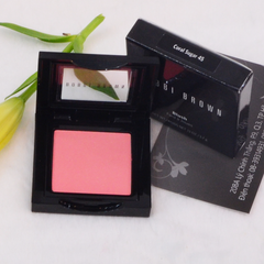 Phấn má hồng Bobbi Brown # Coral Sugar 45 hồng san hô, matte hoàn toàn (tặng kèm cọ)