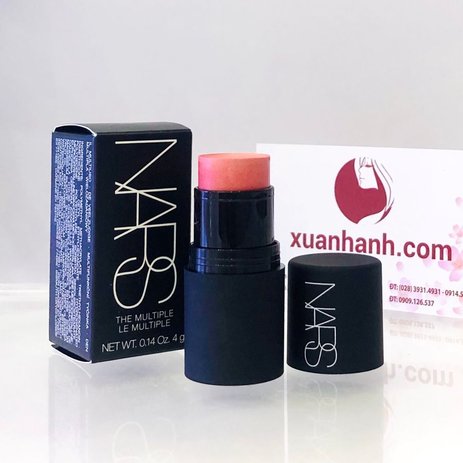 Phấn má hồng Nars Orgasm The Multiple hồng đào tươi trẻ, 4g.