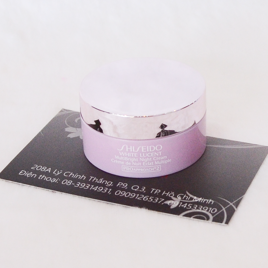 Kem dưỡng đêm Shiseido White Lucent Night Cream trắng da 18ml (new)