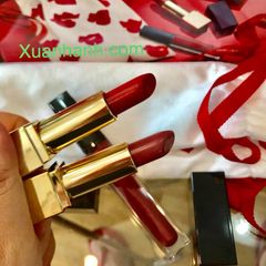 Gift set 3 son Estee Lauder full size dòng cao cấp, màu đỏ và đất đẹp