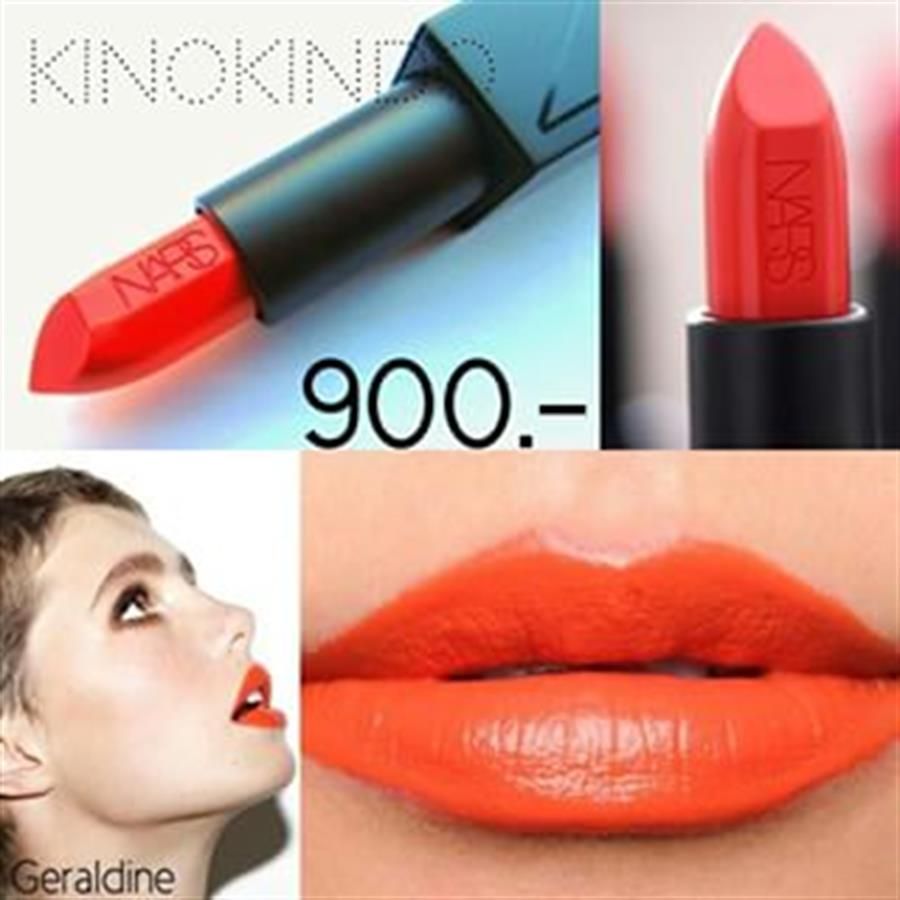 Son Nars Audacious chất kem mềm, che phủ tốt, bám màu #Geraldine