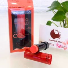 Son dưỡng có màu Kanebo Kate CC Personal Lip Cream SPF11/PA+, #RD-1 hồng coral