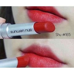 Son Shu Uemura Rouge Unlimited Matte son lì, bám môi đỏ thẫm MRD165