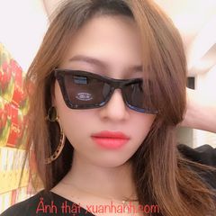 Hoa tai H&M tròn bản to, họa tiết cẩm thạch độc đáo, cá tính.
