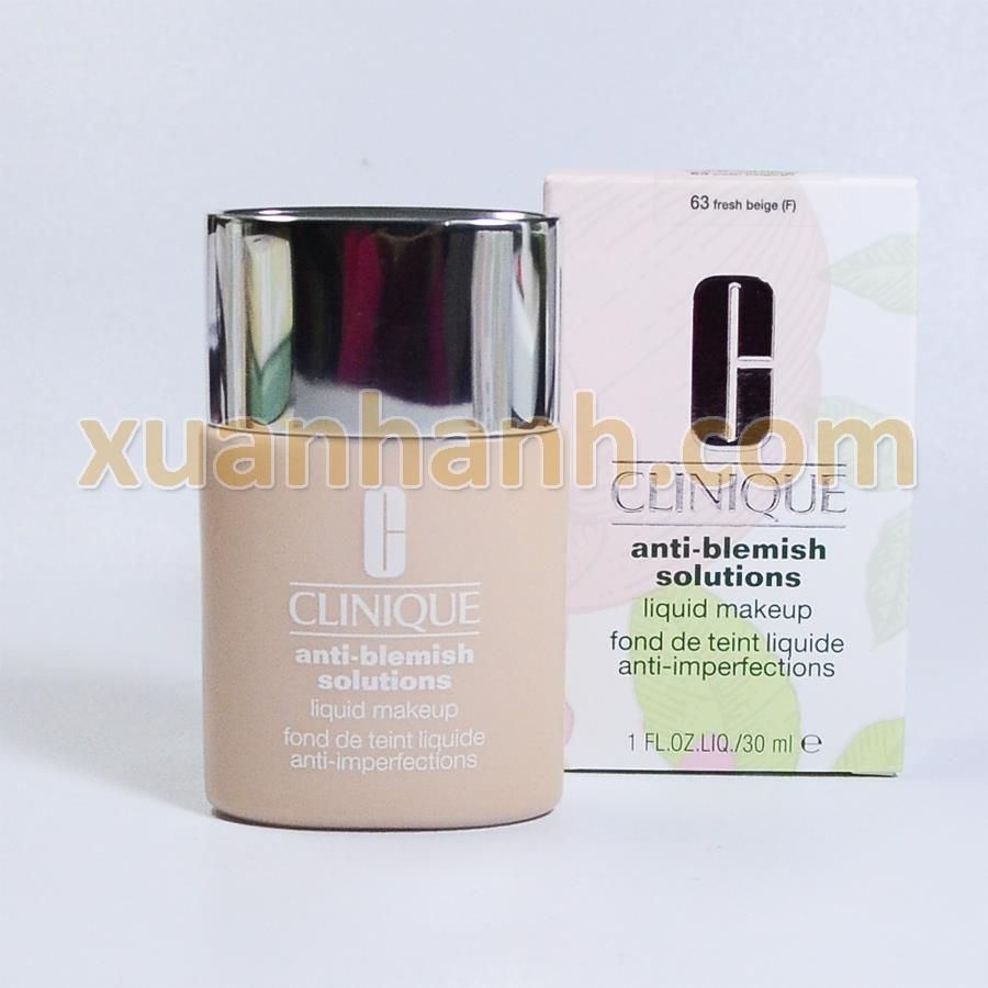 Kem nền Clinique Anti-Blemish Solutions chuyên cho dầu, mụn, kích ứng Fresh Beige