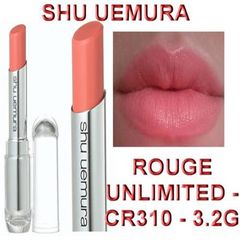 Son Shu Uemura Rouge Unlimited dưỡng mềm môi, cam nude CR310