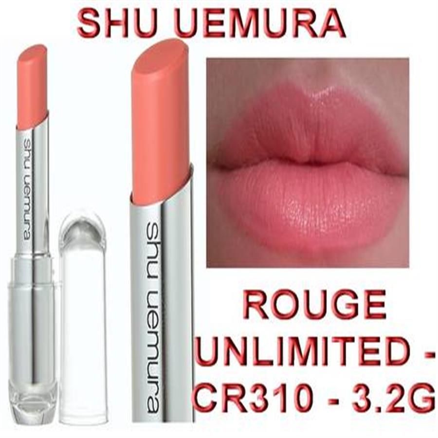 Son Shu Uemura Rouge Unlimited dưỡng mềm môi, cam nude CR310