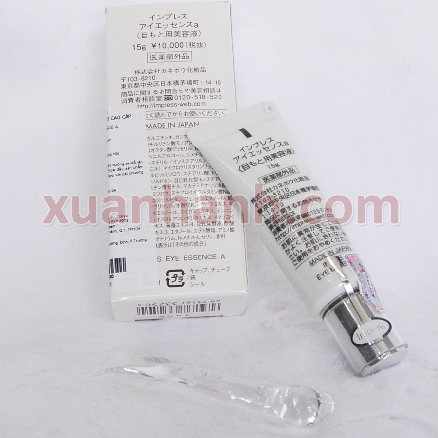 Kem dưỡng mắt Kanebo Impress Eye Essence cao cấp chống thâm, trị nhăn 