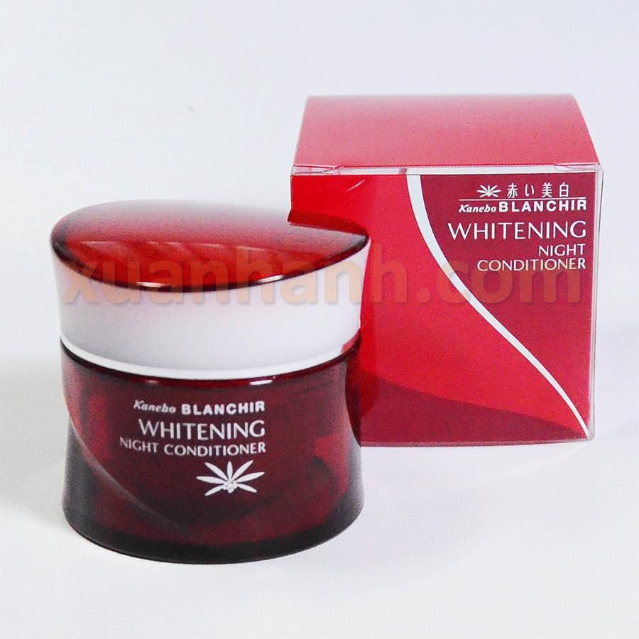 Kem dưỡng đêm Kanebo Blanchir Superior 3in1 làm trắng, dưỡng ẩm phục hồi đêm.