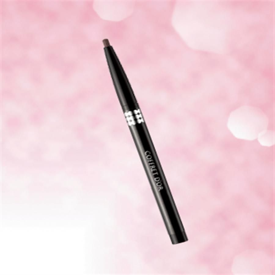 Chì kẻ mày Kanebo Coffret D'or bám màu, lâu trôi, nâu đen BR44