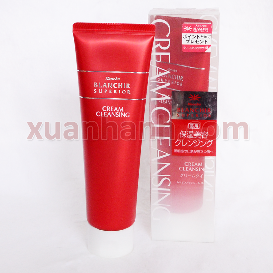 Kem tẩy trang Kanebo Blanchir Superior sạch mịn màng sâu từng lỗ chân lông 125g