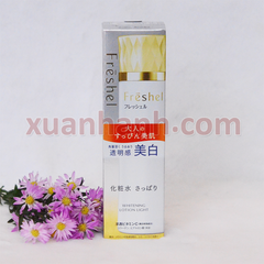 Kanebo Freshel Whitening Lotion nước hoa hồng cân bằng độ ẩm, trắng sáng, căng mịn da