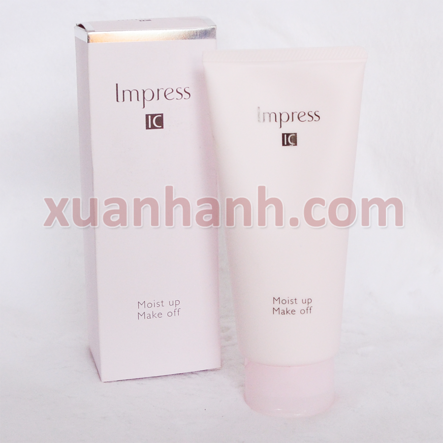 Kem tẩy trang Kanebo Impress IC Moist up Make off tẩy sạch, dưỡng ẩm chống lão hóa