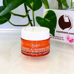 Mặt nạ Kiehl's Turmeric & Cranberry nghệ trắng da, trị thâm, chống oxy hóa